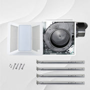 Awoco Bathroom Exhaust Fan, Powerful CFM, Ultra-Quiet Sone, Bathroom Ceiling Fan with duct size variation, ETL Certified Ventilation Fan