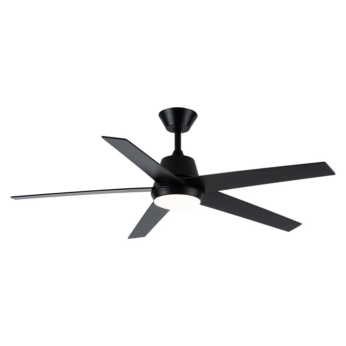 52" Vaczon Otis LED Ceiling Fan - App & Remote Control, Downrod Mount
