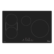 Awoco Induction Cooktop, built in Induction Stove Top, Electric Cooktop with Multiple Boost Burners with 9 power level, Residual Heat Indicator, Child Safety Lock, 220-240V with hard wire