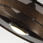 21" Nilgiri Industrial Ceiling Fan - DC Motor, LED Light, Remote, Reversible