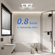 Awoco Bathroom Exhaust Fan, Powerful CFM, Ultra-Quiet Sone, Bathroom Ceiling Fan with duct size variation, ETL Certified Ventilation Fan