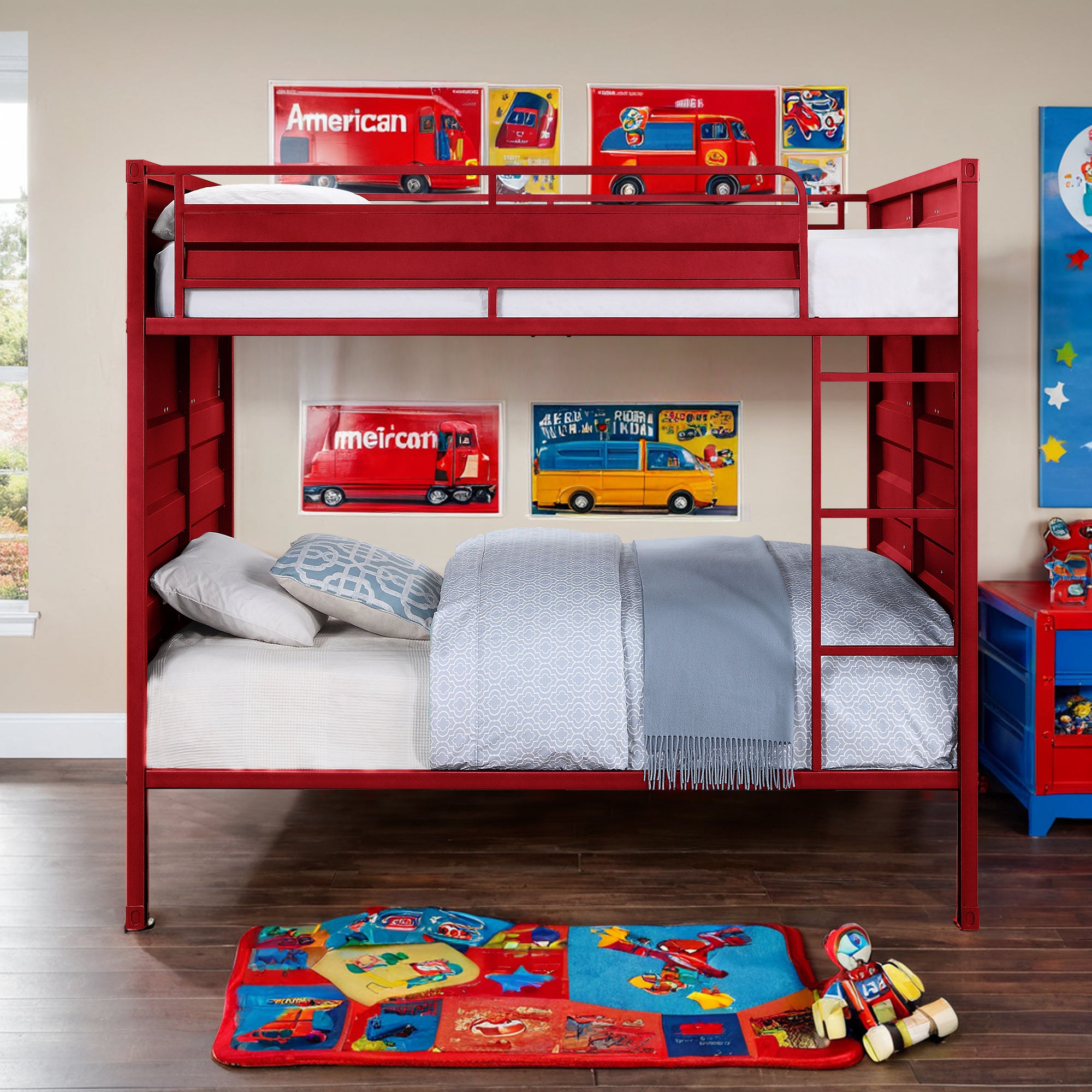 Full size bunk bed frame best sale