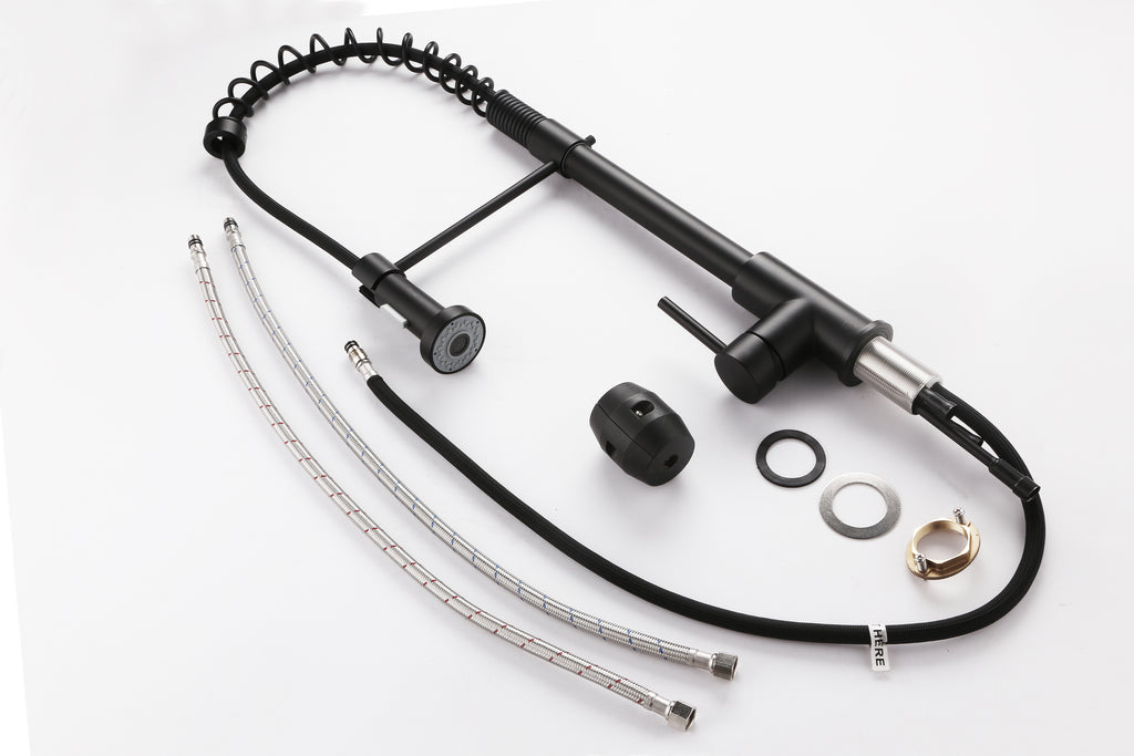 AA Faucet Pull-Down Stainless Steel Single Handle Kitchen Faucet (AR-D0674)