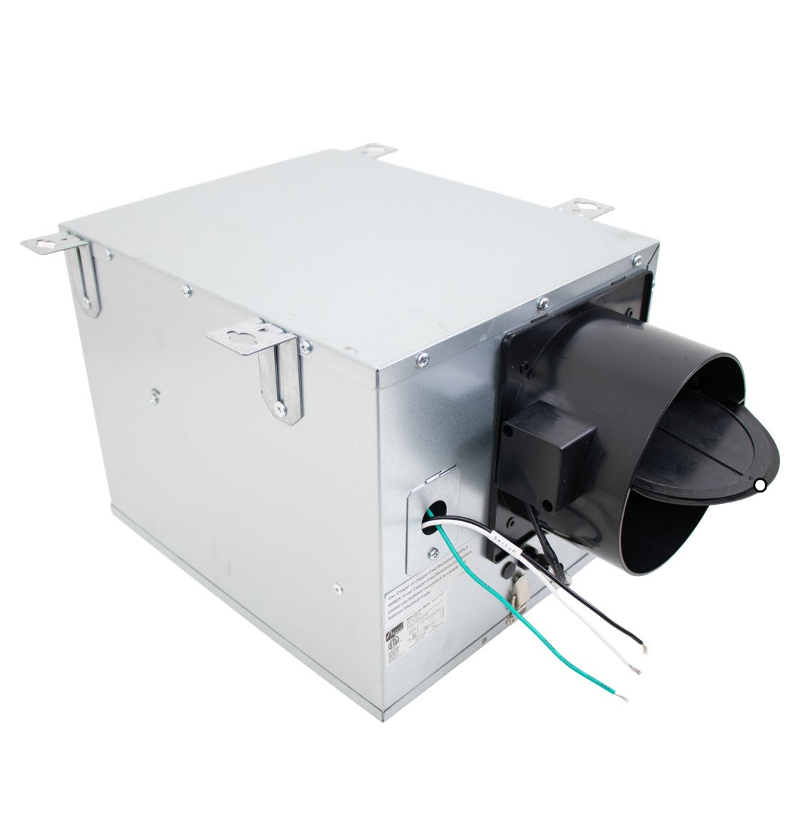 Awoco 6” Vent Make-Up Air (MUA) System 3 Speeds 100 CFM with MERV13 Filter, Energy Saving HVI Certified