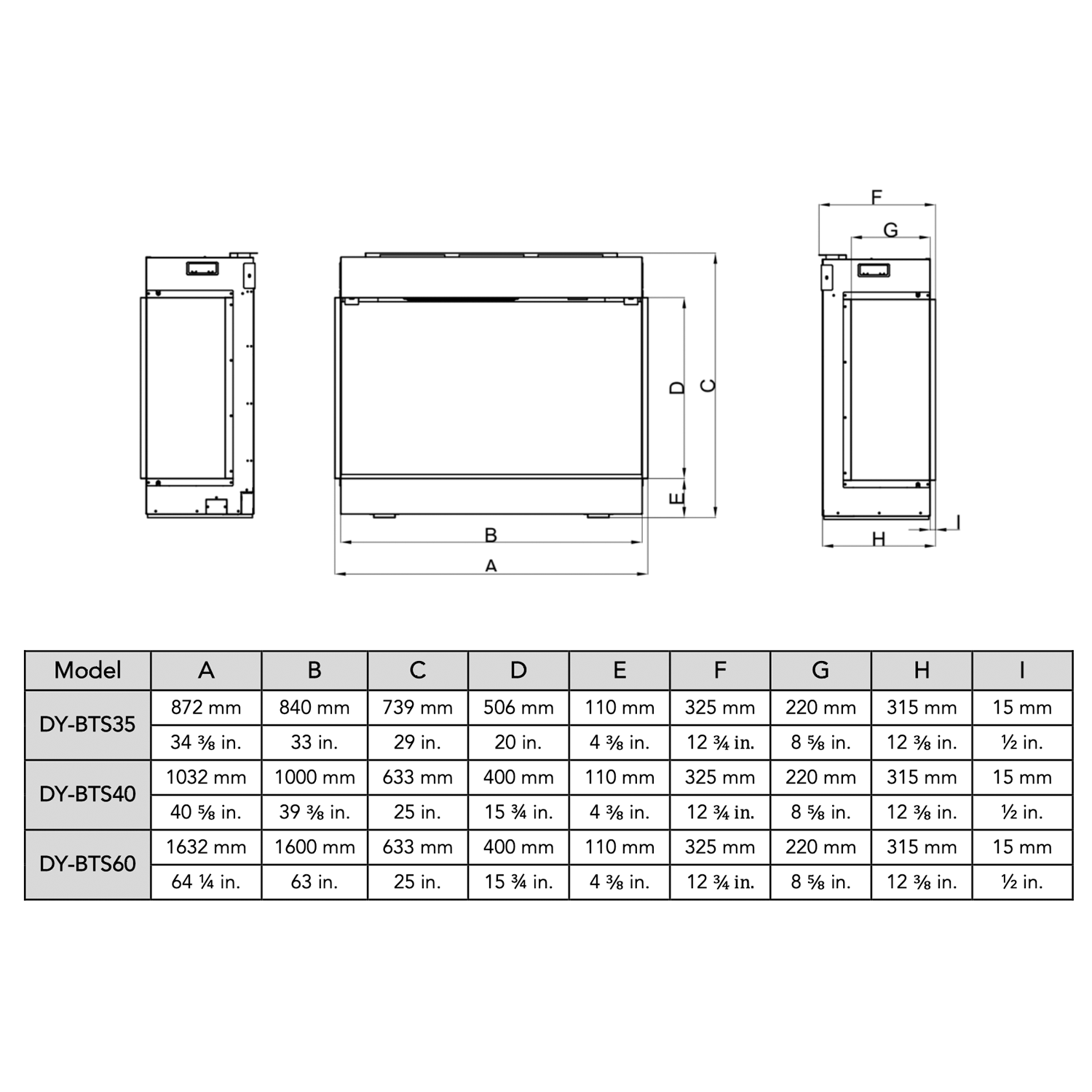 Dynasty Melody嵌入式电壁炉 - 三面可视玻璃区，遥控器和语音控制，兼容Alexa、Google Home、Apple Siri，可定制多色火焰和火焰床，包含仿真木柴和水晶