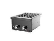 Whistler 16" Black Series Power Burner 60,000 BTU Dual-Ring for 5-Burner Grills