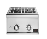 Whistler 16" Black Series Power Burner 60,000 BTU Dual-Ring for 5-Burner Grills
