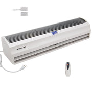 Awoco FM12 Slimline 2 Speeds Air Curtain, CE Certified 120V Unheated with an Easy-Install Magnetic Switch