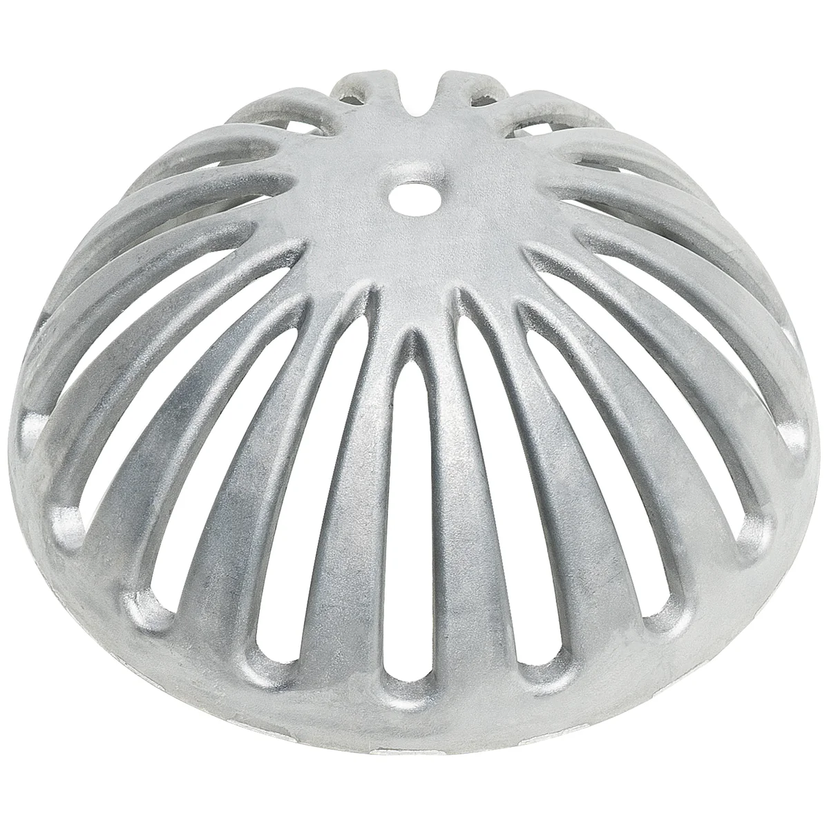 Dormily Aluminum Dome Strainer for 12" Floor Sink, 5-1/4" Diameter - Perfect for Restaurant, Bar, Buffet (Pack of 1)