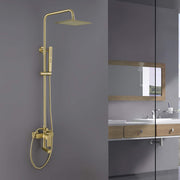 Rbrohant 3-Function Rain Shower Faucet System with Tub Spout