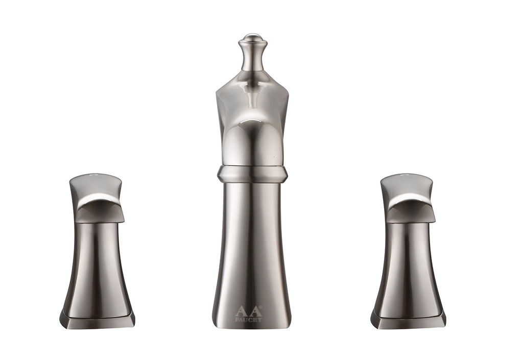 AA Faucet Stainless Steel Widespread Bathroom Faucet (AR-B3583-B)