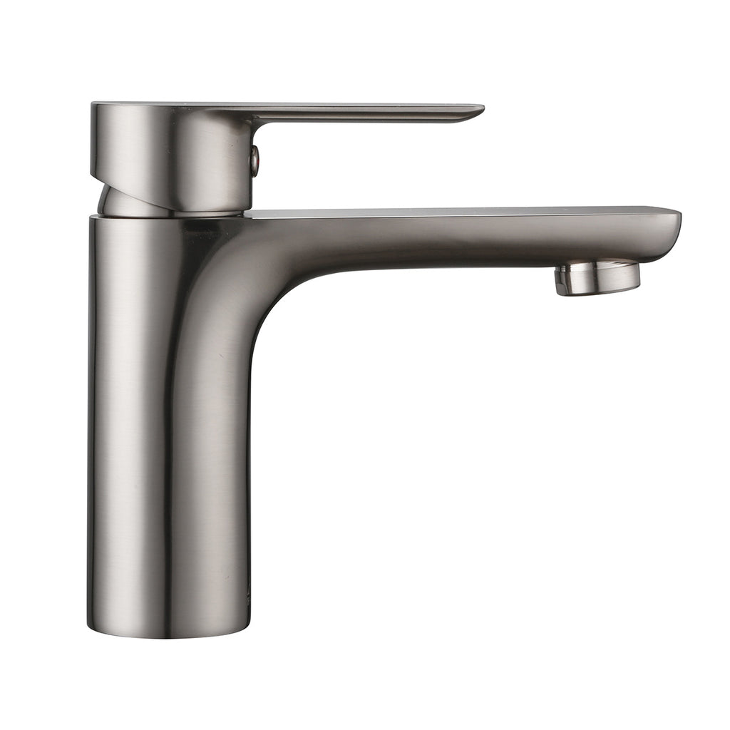 AA Faucet Brushed Nickel Single Handle Bathroom Faucet (AR-D3086)