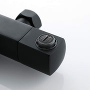 Rbrohant 3-Function Black Rain Shower System - High Pressure Rainfall Head, Handheld & Tub Spout, CEC Compliant