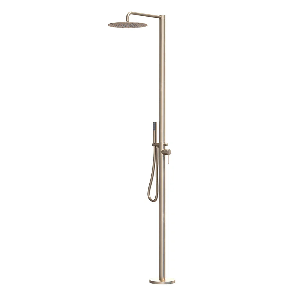 Outdoor Shower Pool Rinsing RBROHANT Freestanding Rainfall Outdoor Shower - Pool and Beach Rinse S