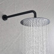 Rbrohant 10" Rain Shower System - Pressure Balance Valve, Handheld Combo, CEC Compliant, cUPC Certified