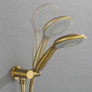Rbrohant 5-Function Rain Shower Faucet Set - Rainfall & Handheld Combo, Complete Shower System