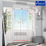 Awoco FM35-M Elegant 2 Speeds Air Curtain, UL Certified 120V Unheated with an Easy-Install Magnetic Switch