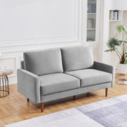 Dormily 69 inch Velvet Sofa: Modern Sofa Mid-Century Style, 3-Seater Modern Couch - Perfect for Living Rooms, Bedrooms, Home Offices, and Apartments