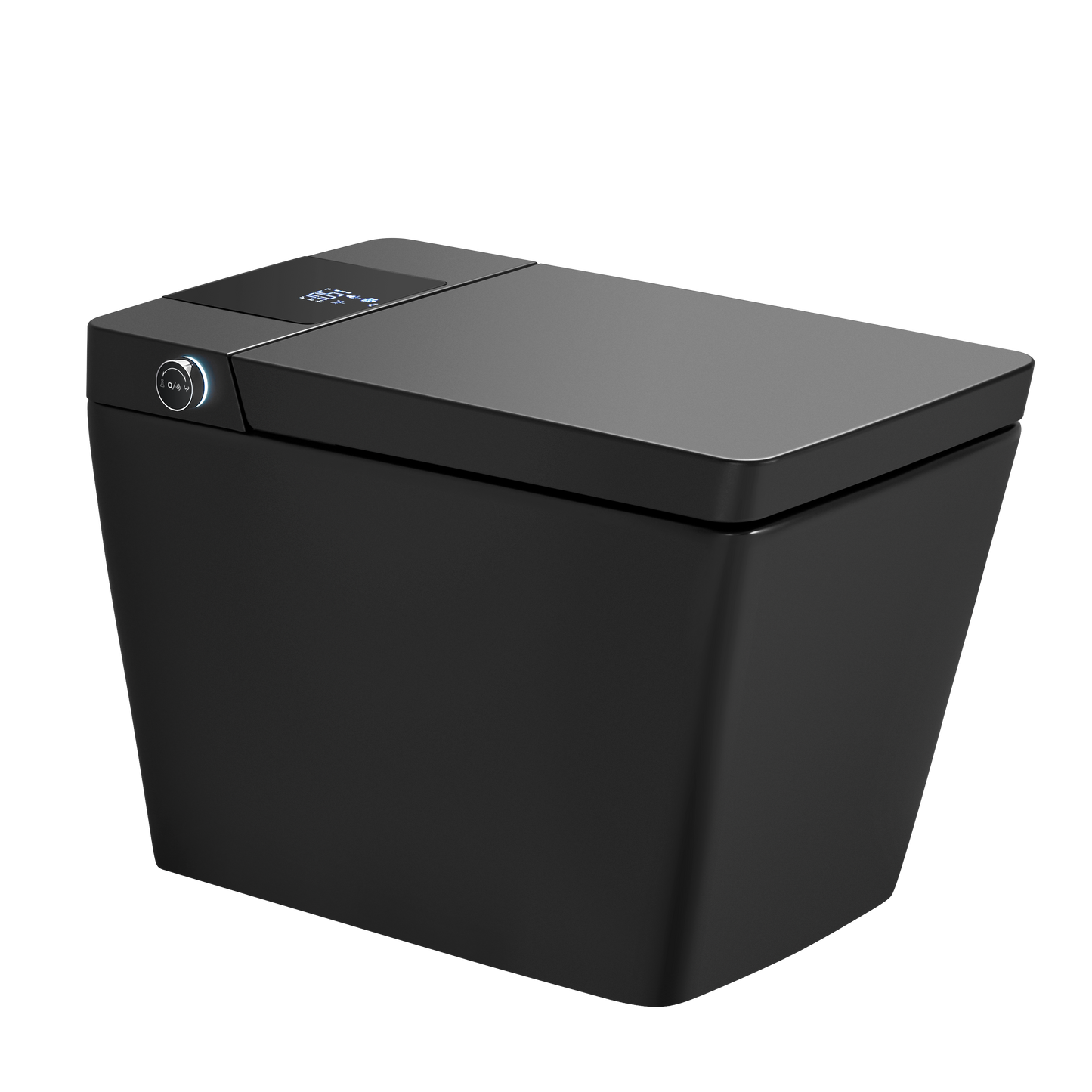 Awoco Smart Toilet - Luxury Series | Auto Flush, Heated Seat, Warm Air Dryer, 4 Wash Modes, Radar + Foot Sensor, Remote Control, Antibacterial Ceramic | White / Matte Black / Matte Gray