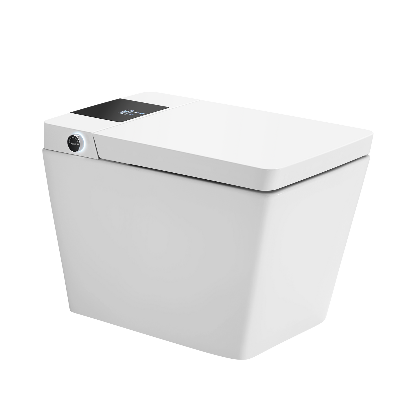 Awoco Smart Toilet - Luxury Series | Auto Flush, Heated Seat, Warm Air Dryer, 4 Wash Modes, Radar + Foot Sensor, Remote Control, Antibacterial Ceramic | White / Matte Black / Matte Gray