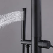 Rbrohant JK0158 不锈钢独立式户外淋浴器带可拆卸花洒头
