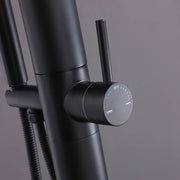 Rbrohant JK0158 不锈钢独立式户外淋浴器带可拆卸花洒头
