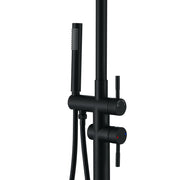 Rbrohant JK0317 不锈钢户外淋浴器 可调节高度独立式淋浴器带花洒和手持喷头